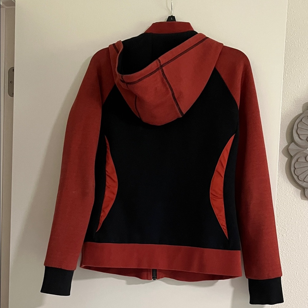 Harley-Davidson Women's Black & Rust Hooded Jacket - Picture 6 of 6